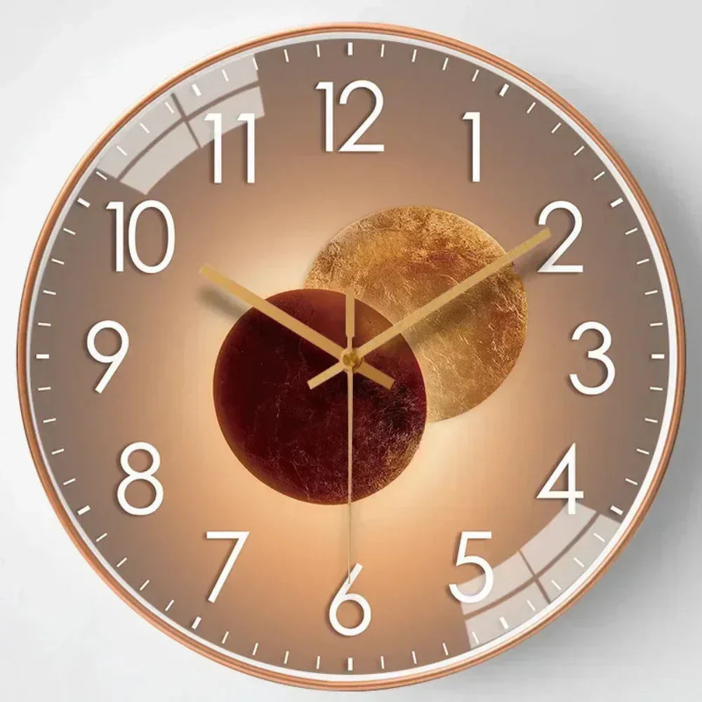 Silent Wall Clock Minimalist Quiet Timepiece for Home Interiors - Image 8
