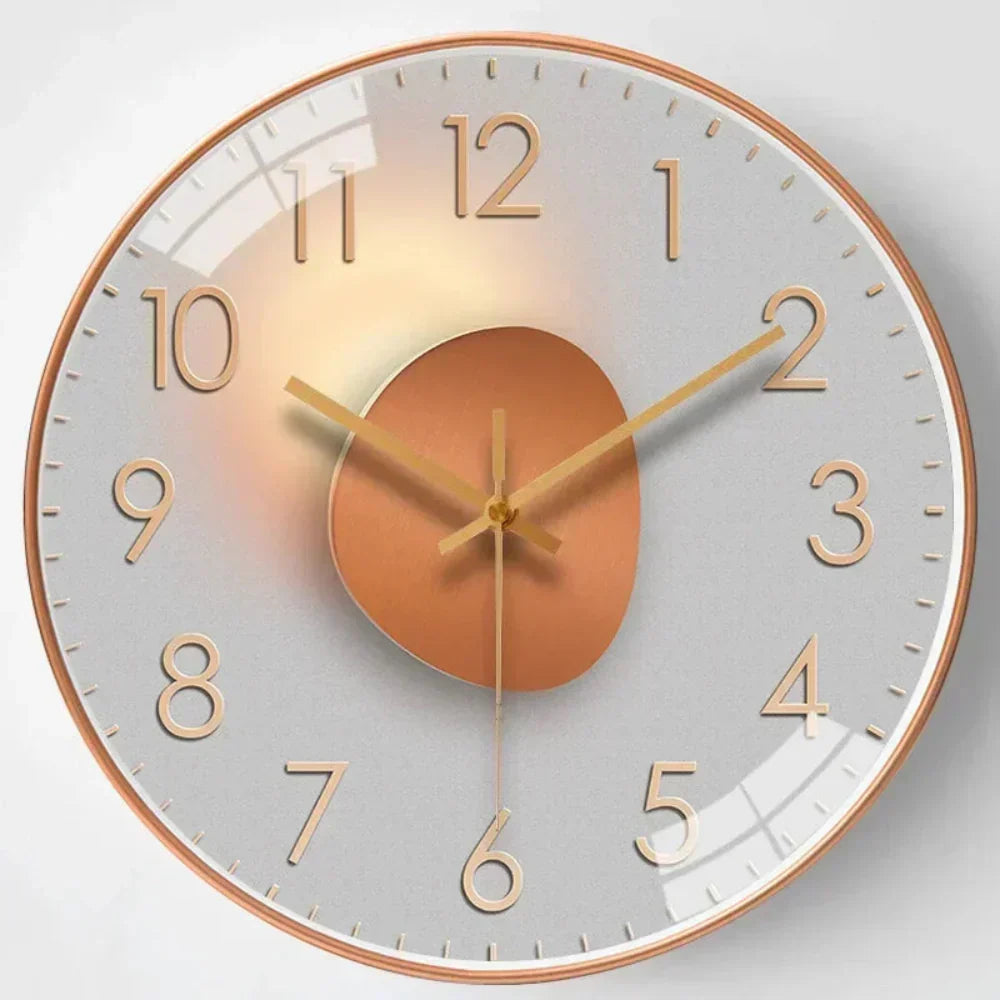 Silent Wall Clock Minimalist Quiet Timepiece for Home Interiors - Image 9