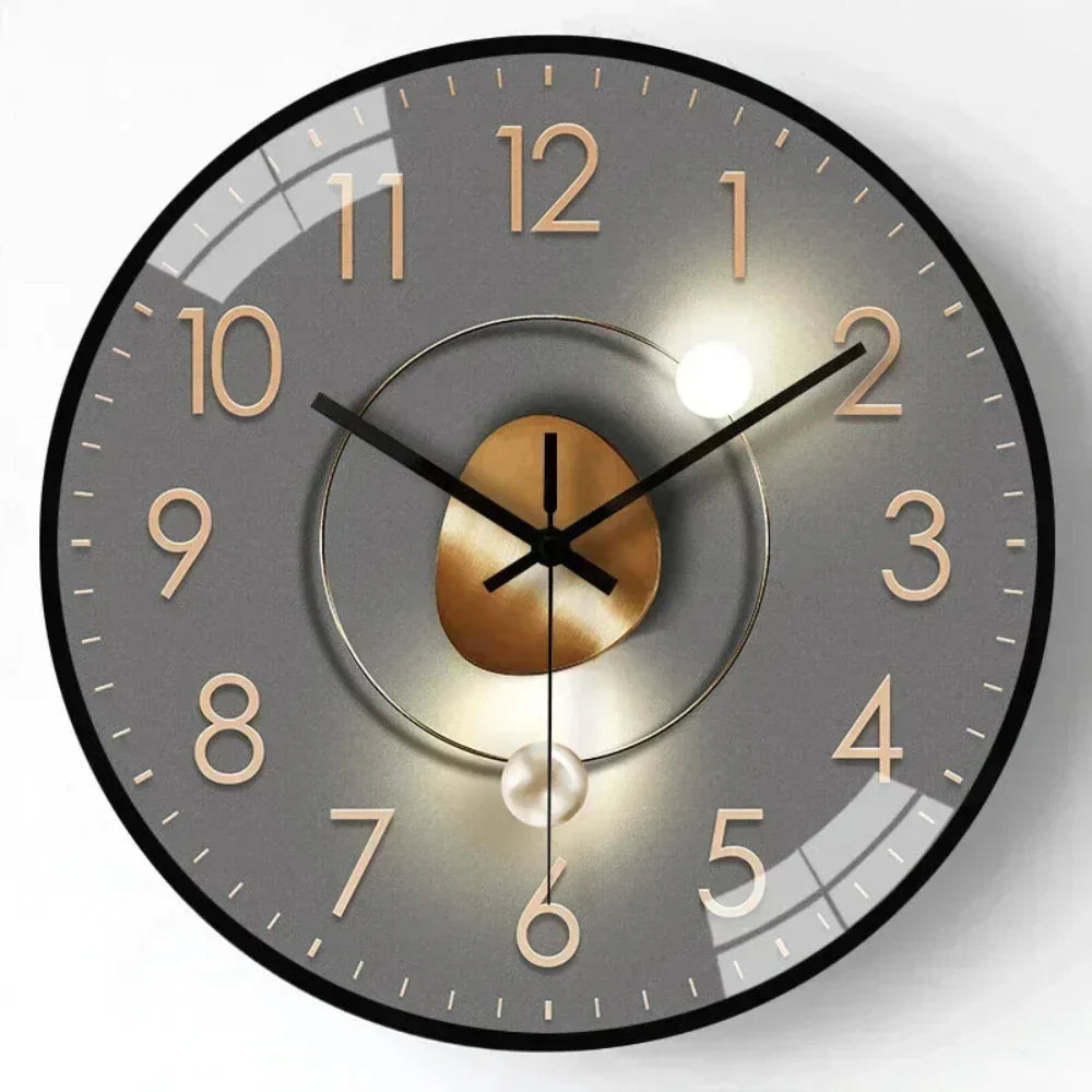 Silent Wall Clock Minimalist Quiet Timepiece for Home Interiors - Image 10