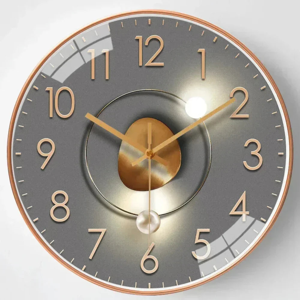 Silent Wall Clock Minimalist Quiet Timepiece for Home Interiors - Image 11