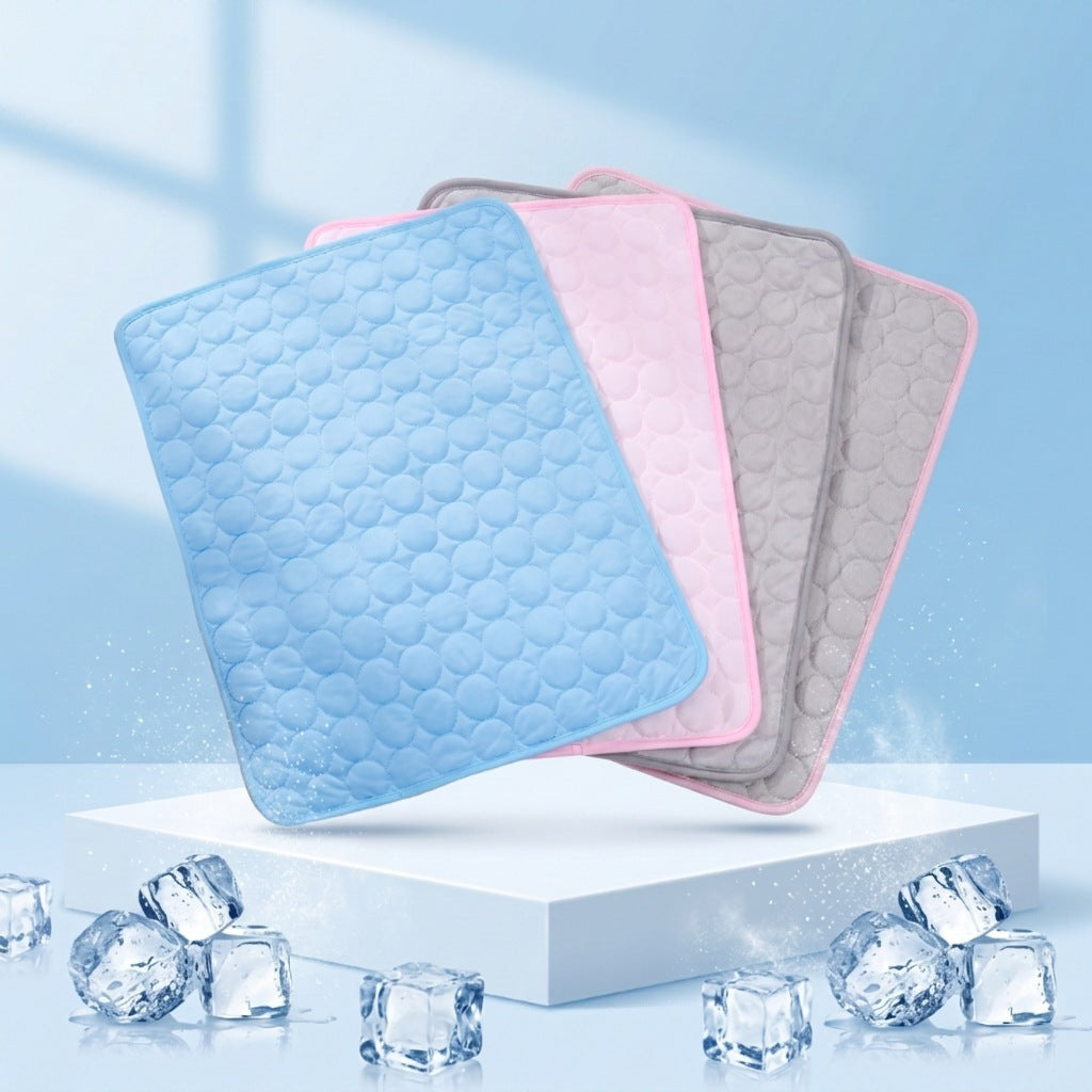 Dog Cooling Mat Self Cooling Pet Pad Summer Indoor Outdoor