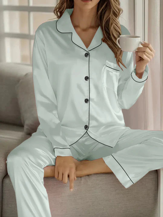 Stylish Casual Breathable Complete Pajama Set for Women