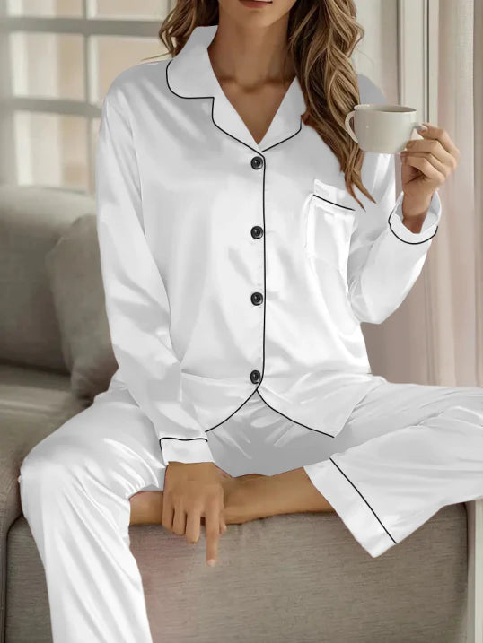 Stylish Casual Breathable Complete Pajama Set for Women