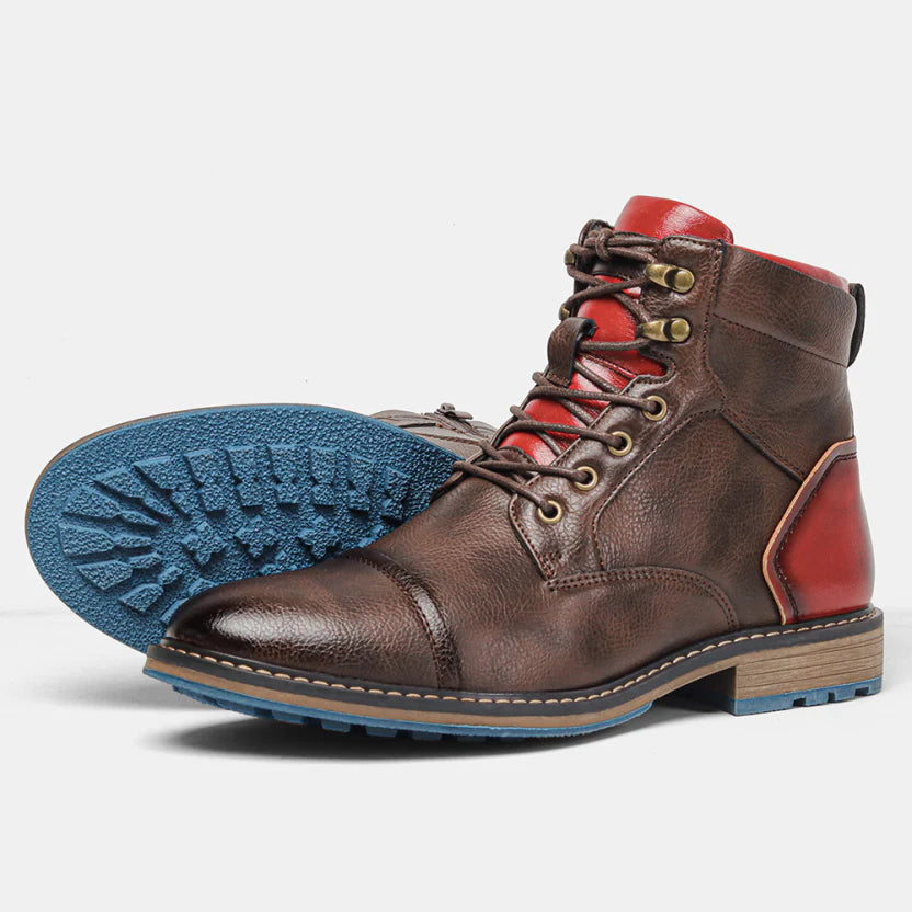 Men’s Casual Sleek Retro Weather-Proof Ankle Boots
