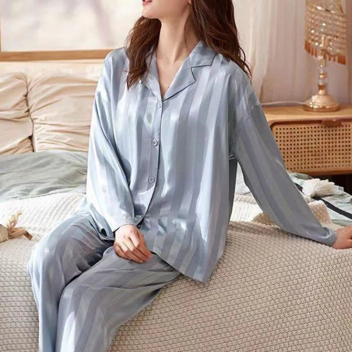 Women’s Elegance Soft Loungewear Pajama Set - Ideal for All Seasons