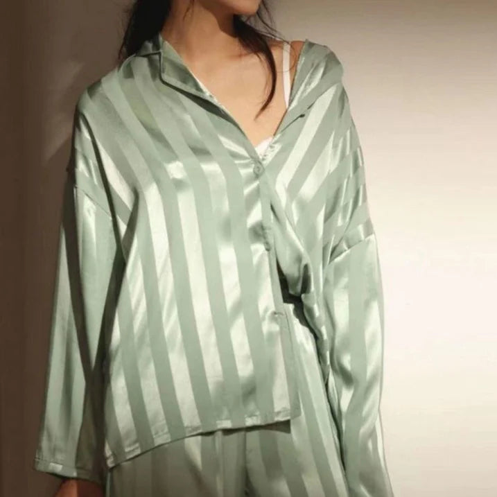 Women’s Elegance Soft Loungewear Pajama Set - Ideal for All Seasons