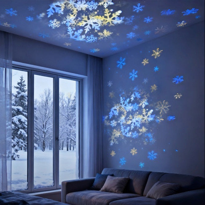 Ocean Wave Projector Light Rotating LED Night Light Bedroom Ceiling