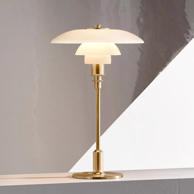 Scandinavian Table Lamp Minimalist LED Bedside Warm Light - Image 8