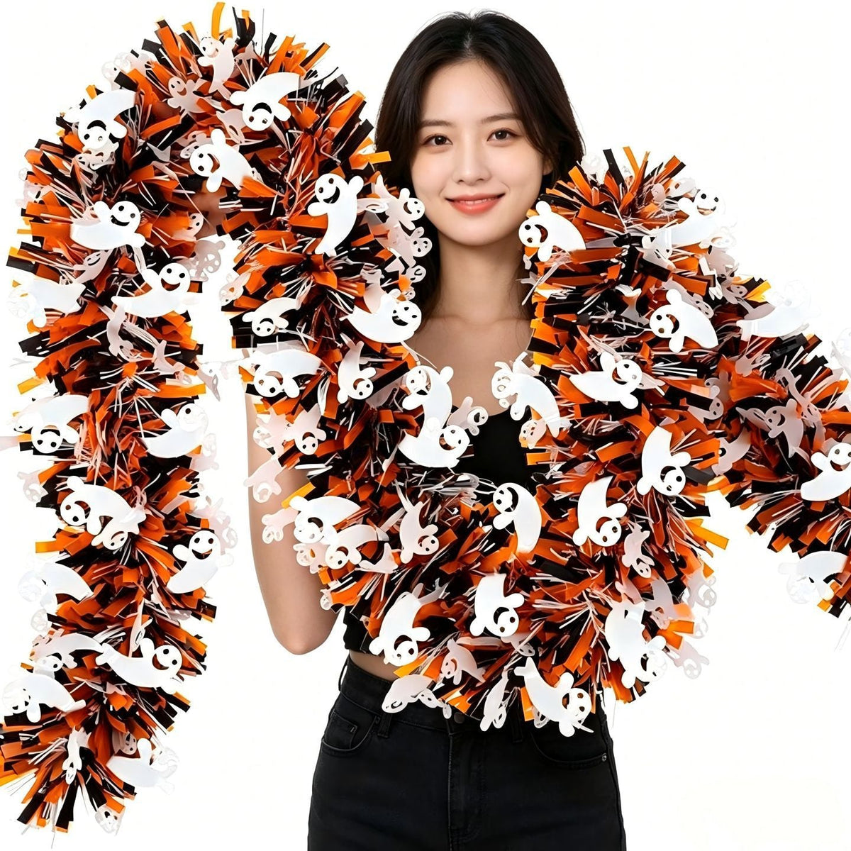 Halloween Plastic Tinsel Garland 5 Layer - Image 5