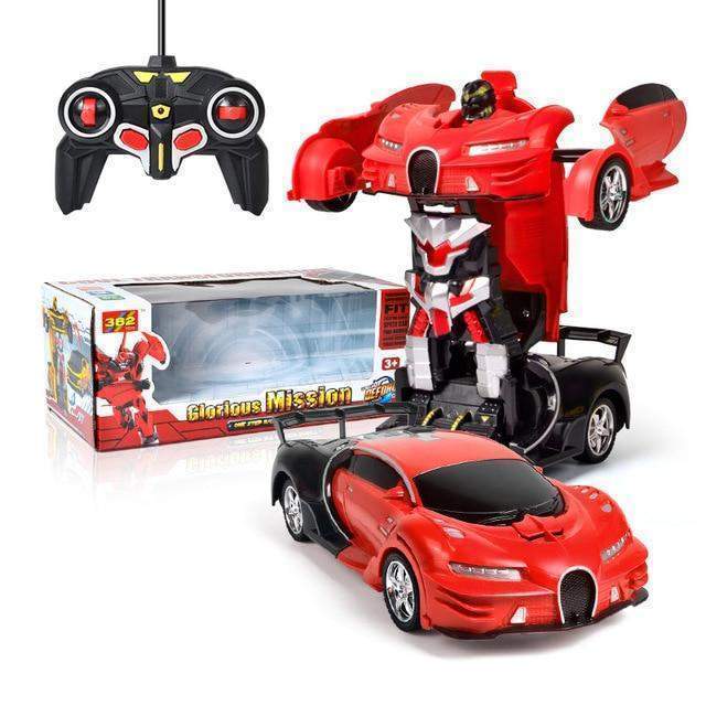 Remote Control Car with Robot Transformation
