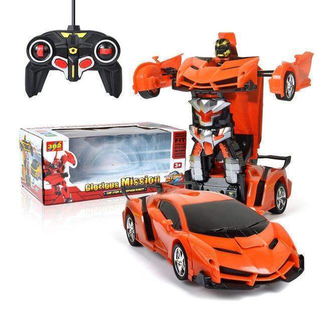 Remote Control Car with Robot Transformation