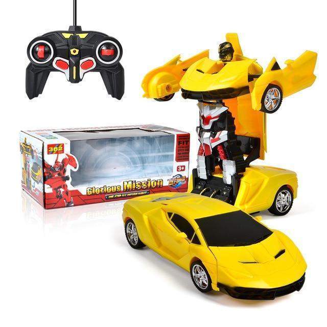 Remote Control Car with Robot Transformation