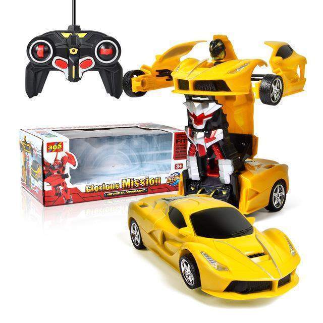 Remote Control Car with Robot Transformation