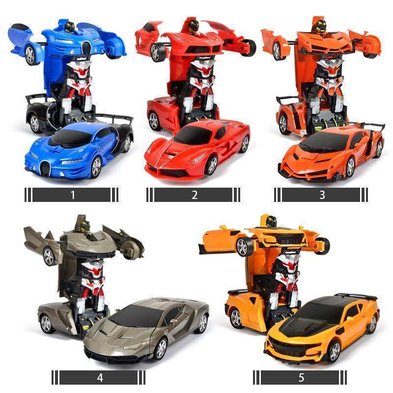 Remote Control Car with Robot Transformation
