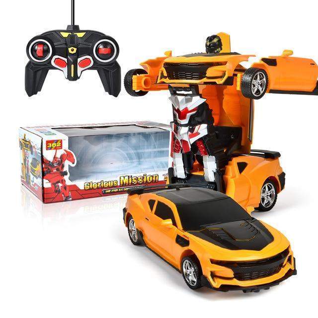 Remote Control Car with Robot Transformation