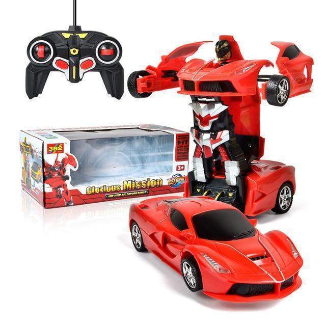 Remote Control Car with Robot Transformation