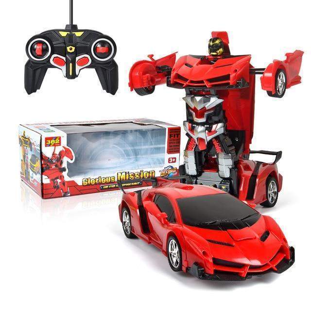 Remote Control Car with Robot Transformation