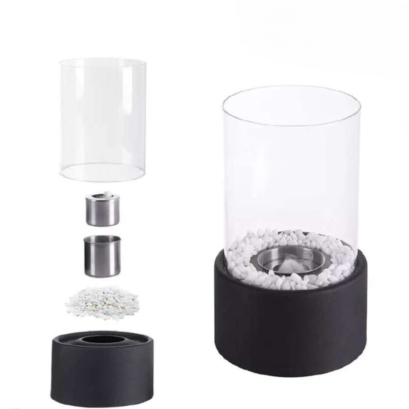 Decorative Atmospheric Glass Flame Lamp