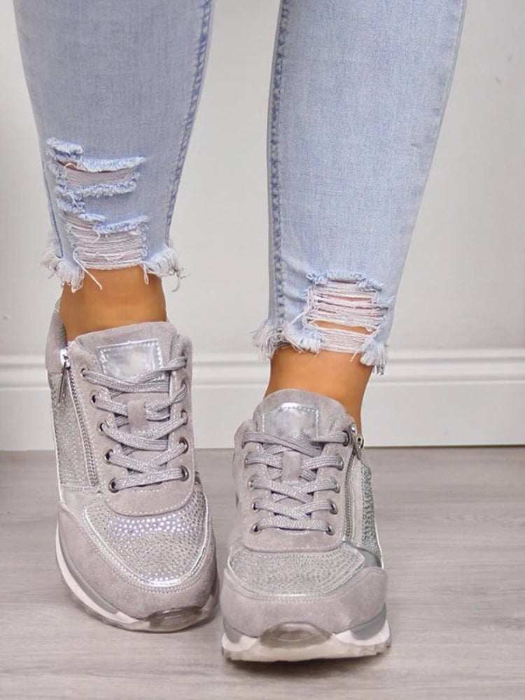 Fashion Sleek Lace Functional Shoes for Women