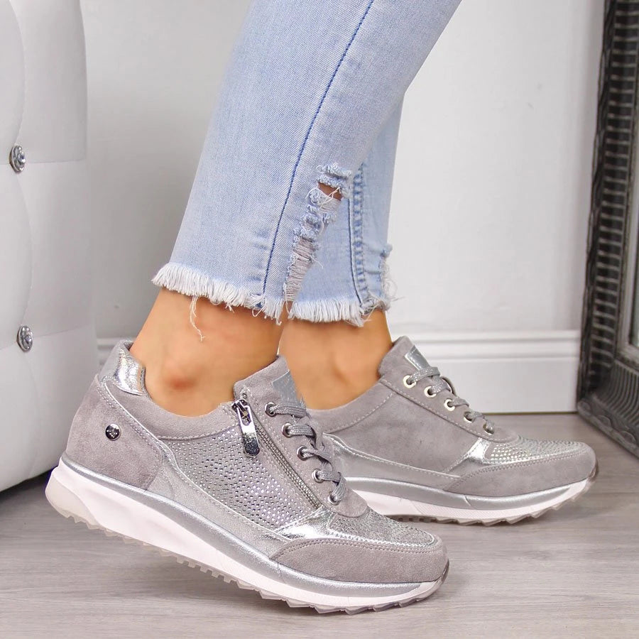 Fashion Sleek Lace Functional Shoes for Women