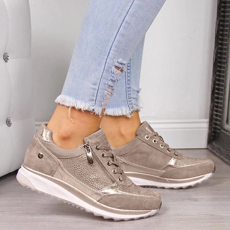 Fashion Sleek Lace Functional Shoes for Women