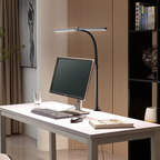 Gooseneck Metal LED Clamp Desk Lamp 3 Light Modes - Image 4