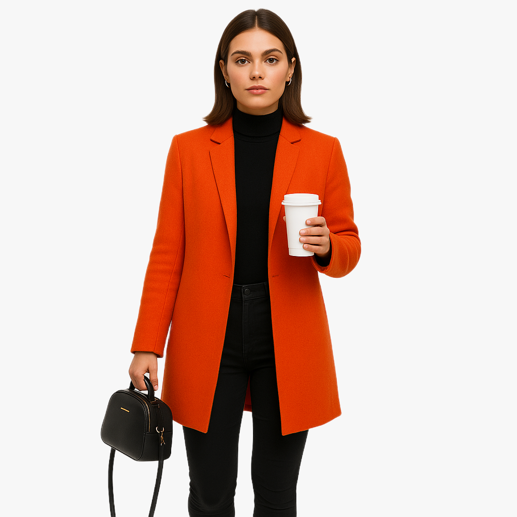 Elegant Women's Autumn Coat for Chilly Days