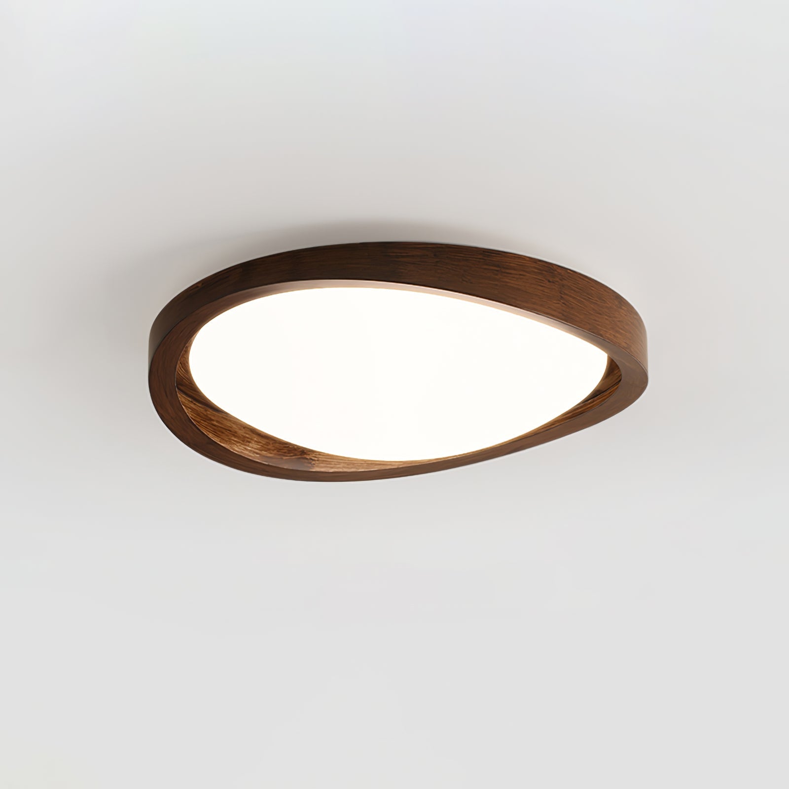Walnut Curved Edge Ceiling Light - Image 10
