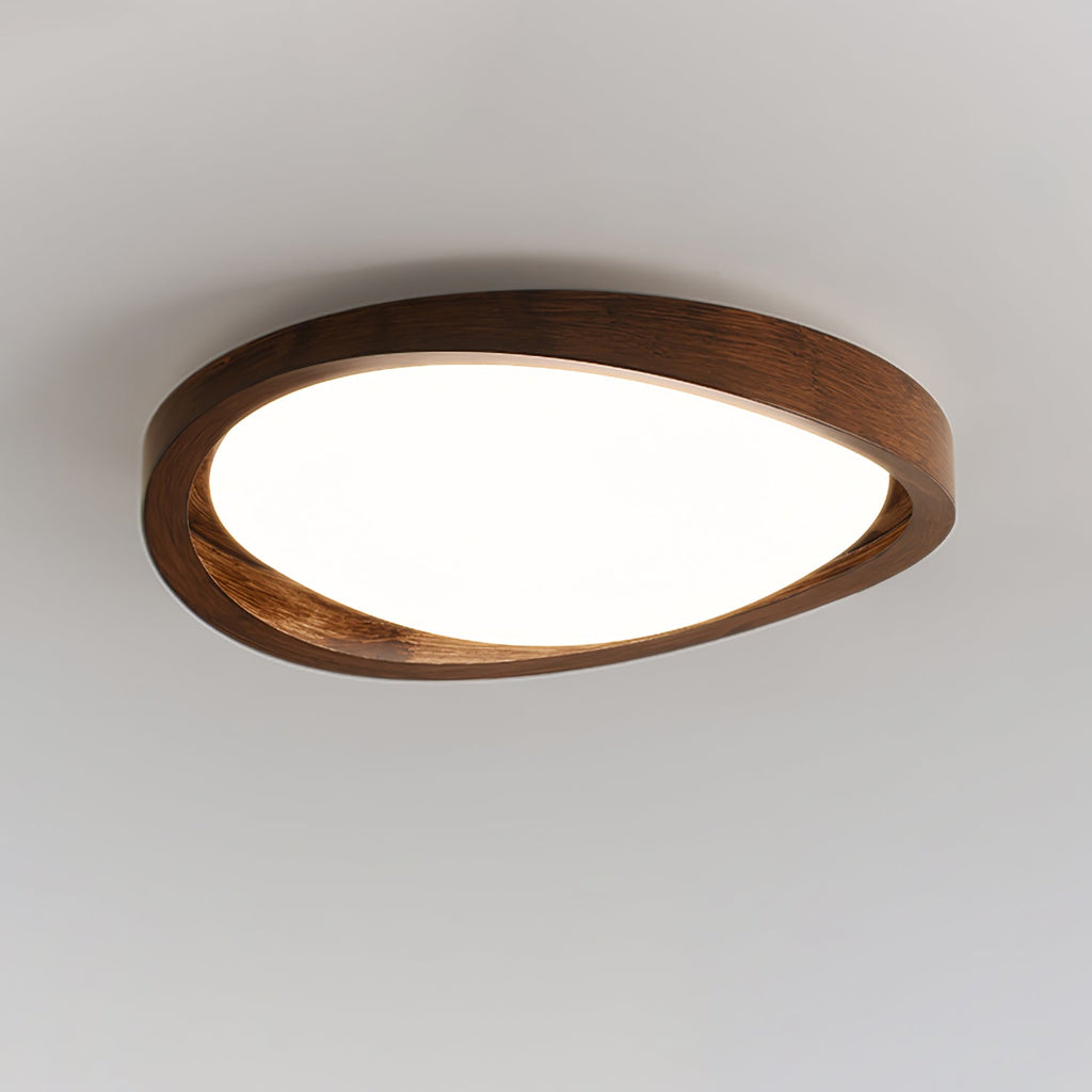 Walnut Curved Edge Ceiling Light - Image 11