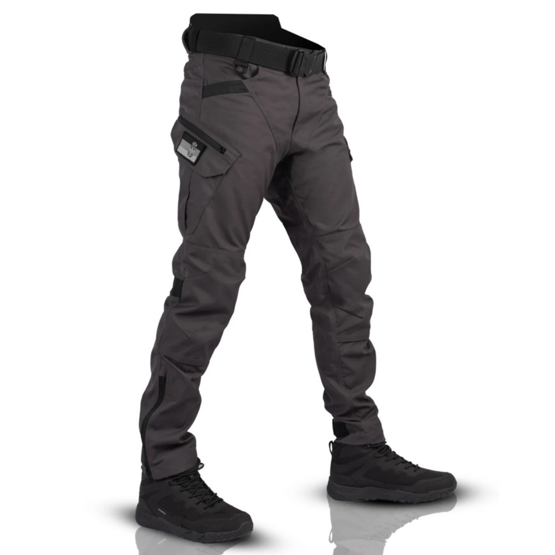 Men's Outdoor Sleek Adventure Cargo Pants with Multiple Pockets