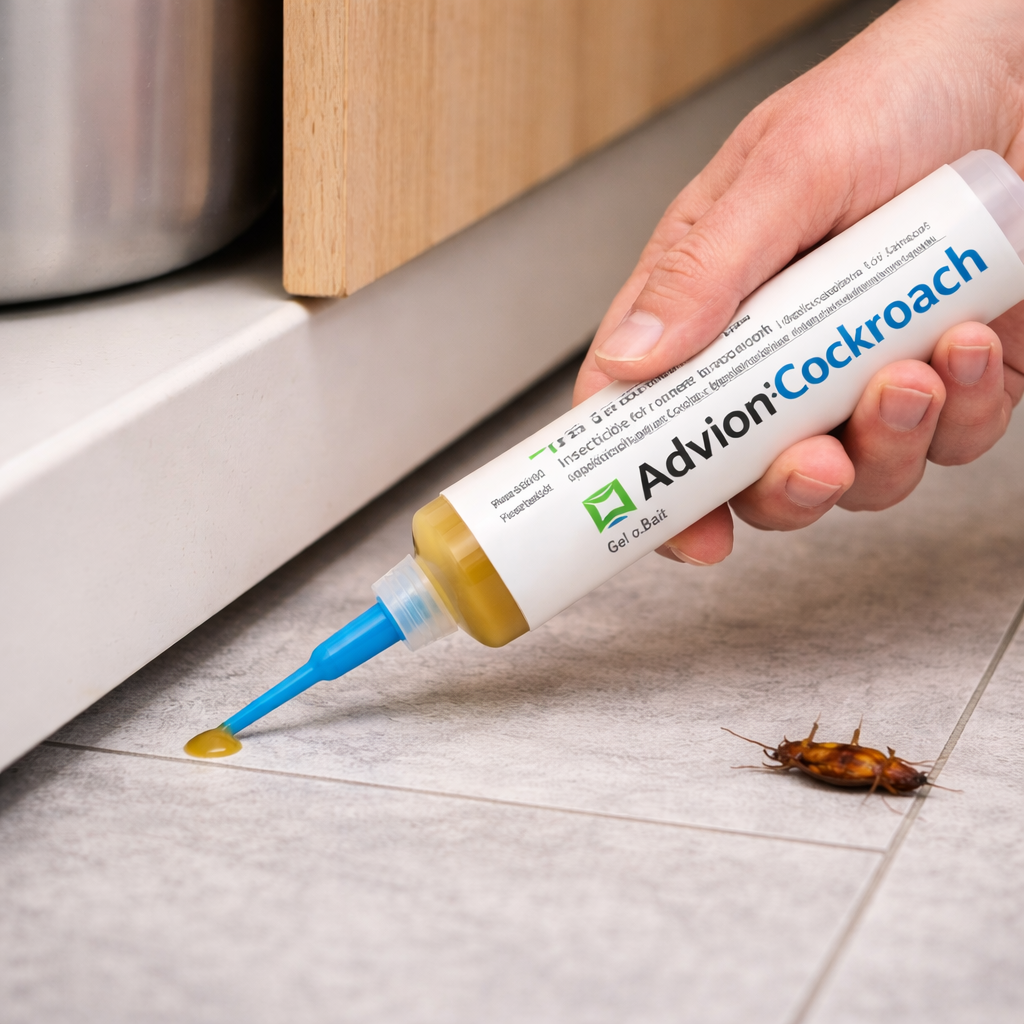 Cockroach Gel Bait Syringe Indoor Roach Killer Indoxacarb