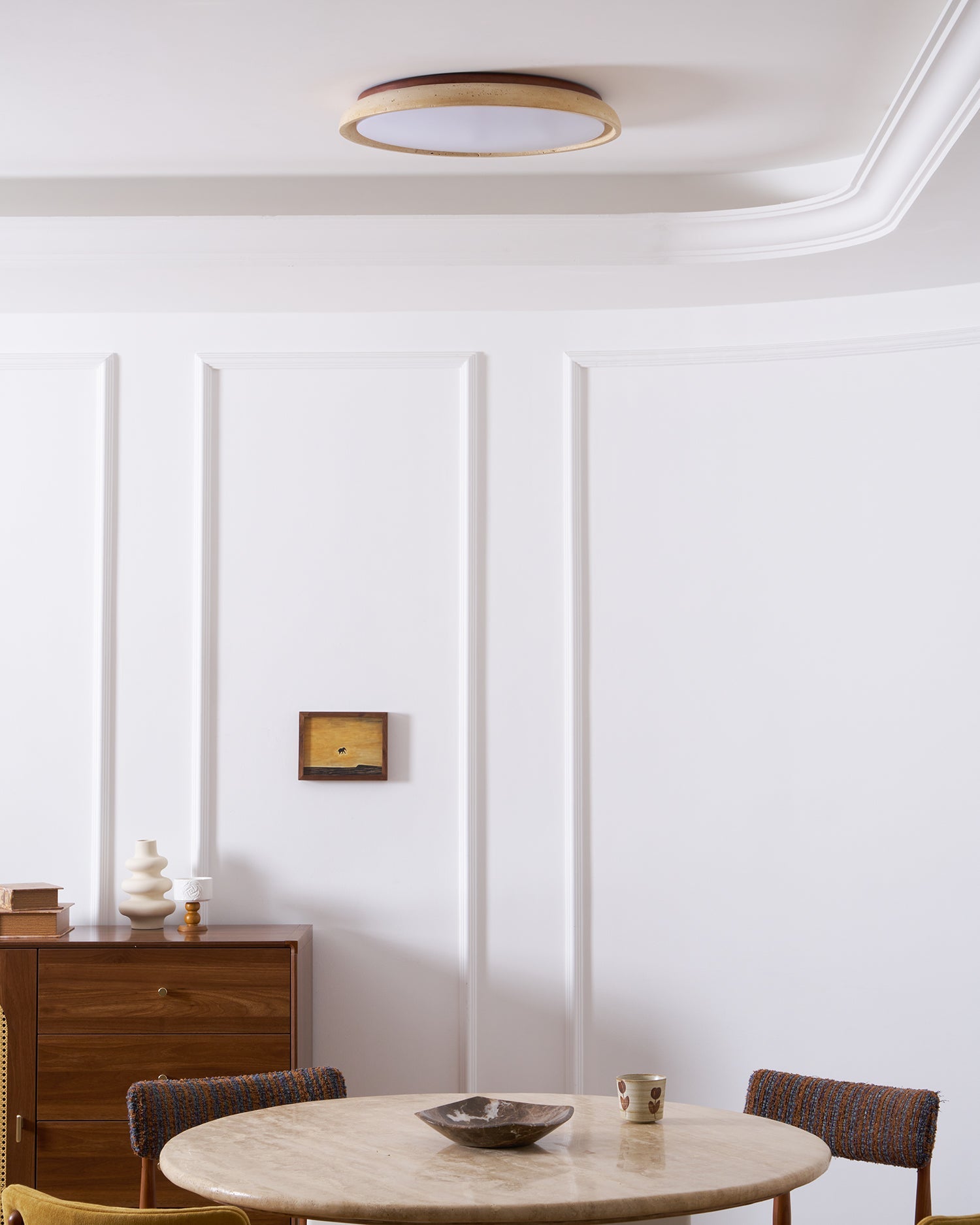 Piedra Travertine Ceiling Light - Image 24