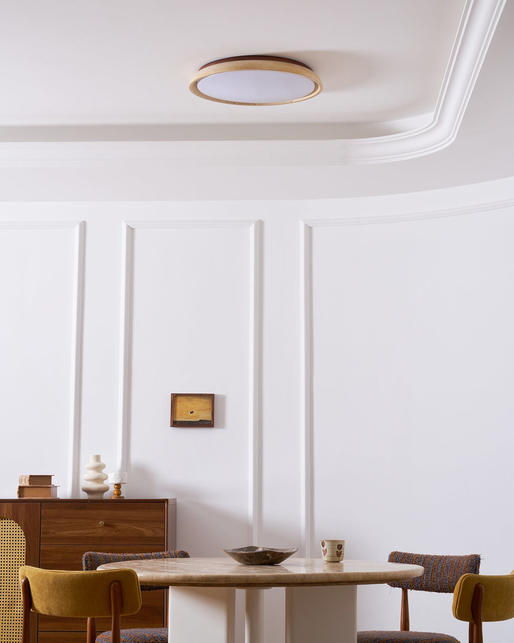 Piedra Travertine Ceiling Light - Image 25