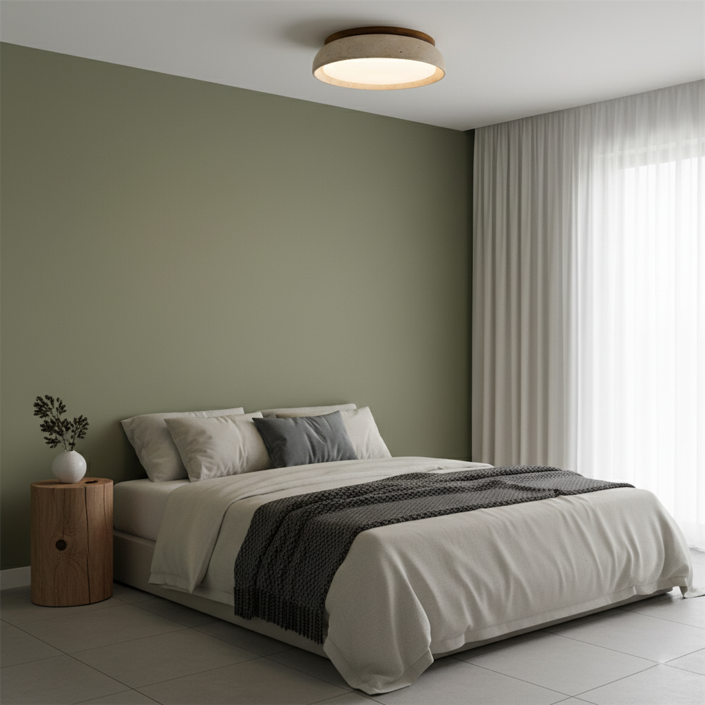 Piedra Travertine Ceiling Light - Image 45