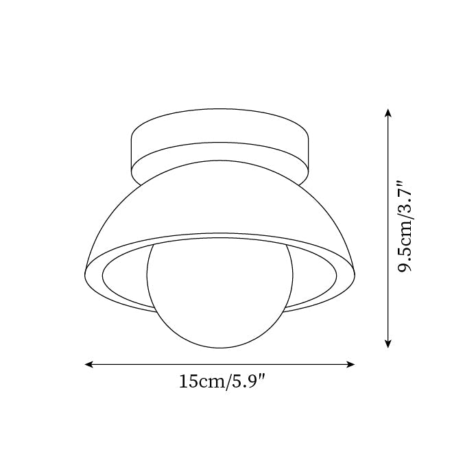 Piedra Ceiling Light - Image 5