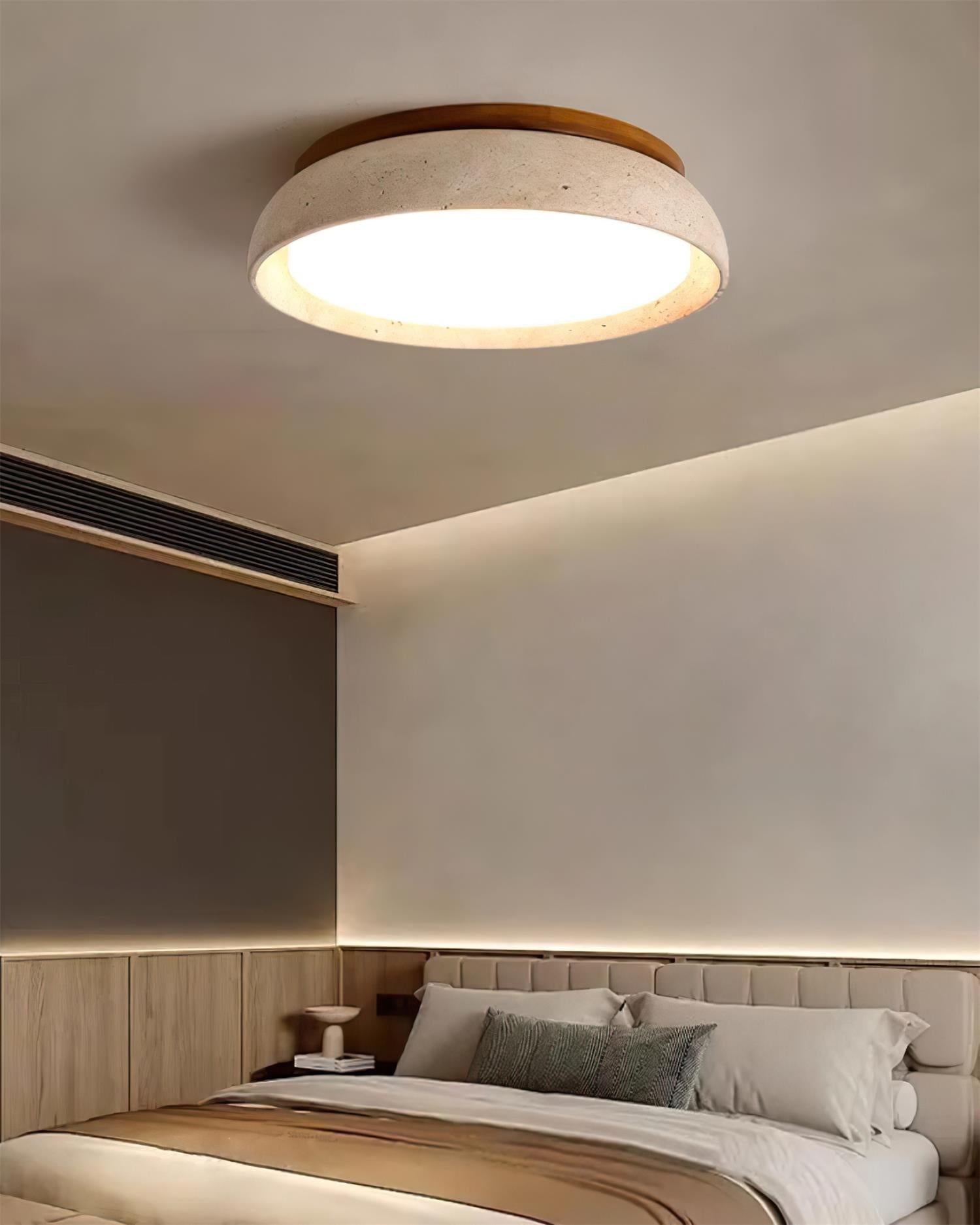 Piedra Travertine Ceiling Light - Image 30