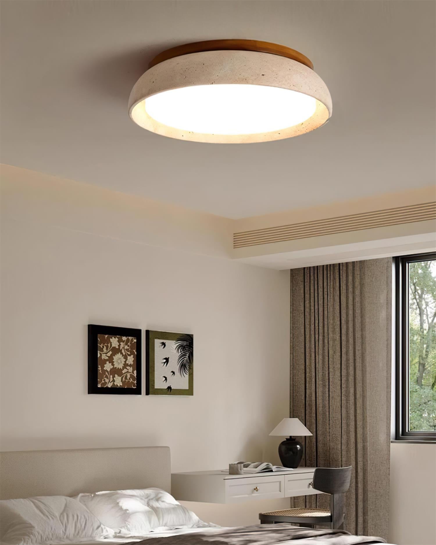 Piedra Travertine Ceiling Light - Image 31