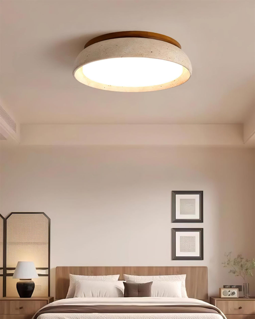 Piedra Travertine Ceiling Light - Image 32