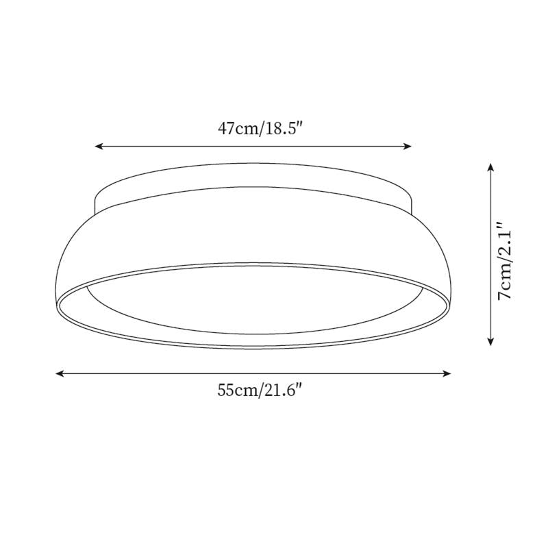 Piedra Travertine Ceiling Light - Image 7