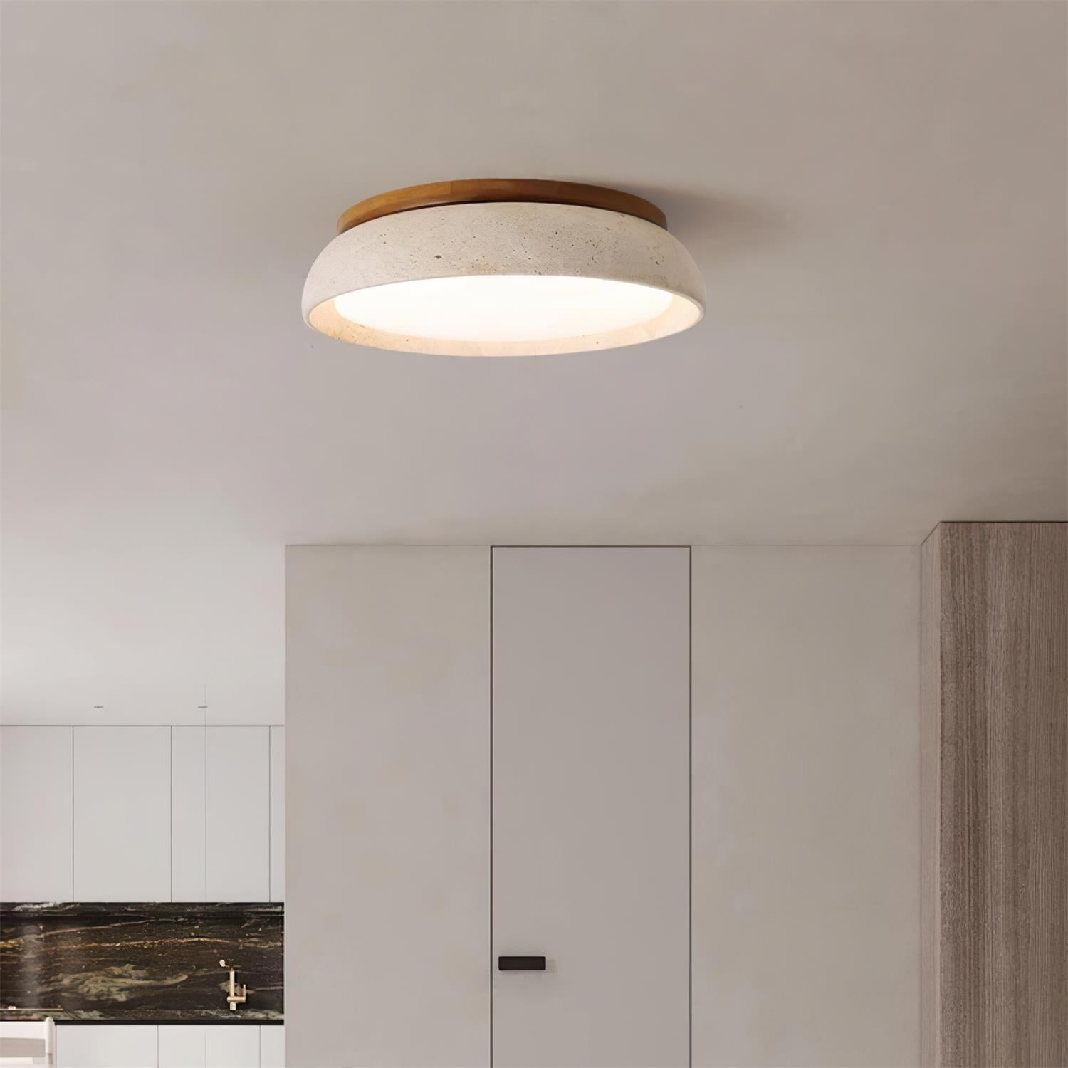 Piedra Travertine Ceiling Light - Image 26
