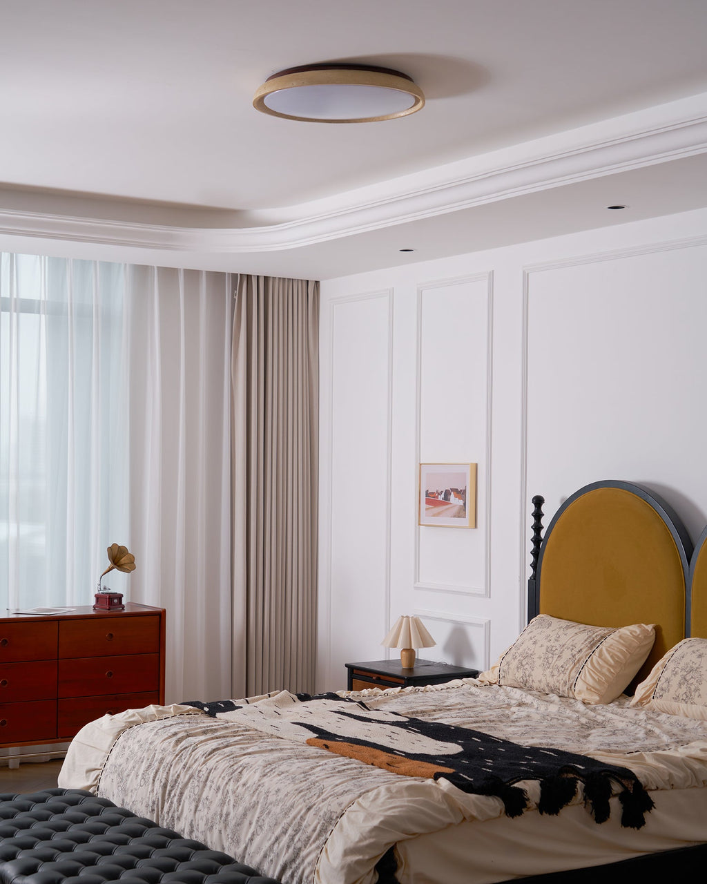 Piedra Travertine Ceiling Light - Image 43