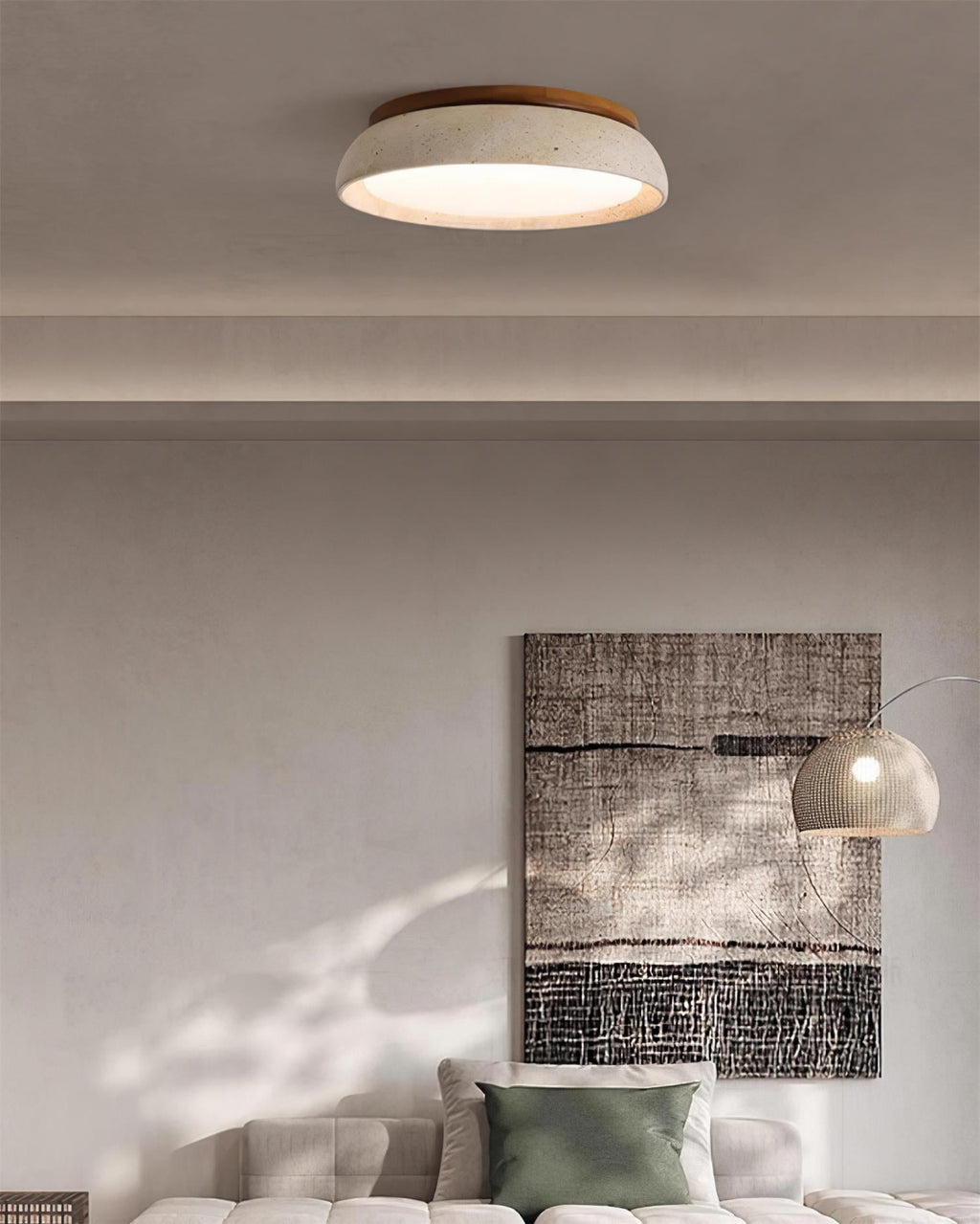 Piedra Travertine Ceiling Light - Image 28