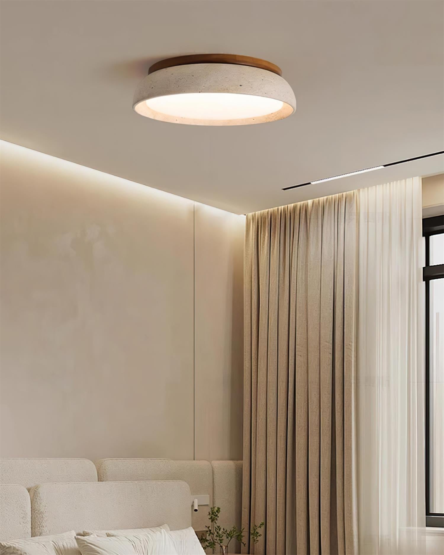 Piedra Travertine Ceiling Light - Image 29