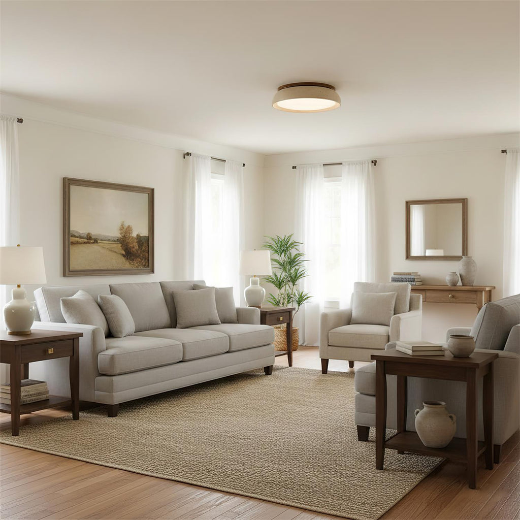 Piedra Travertine Ceiling Light - Image 8