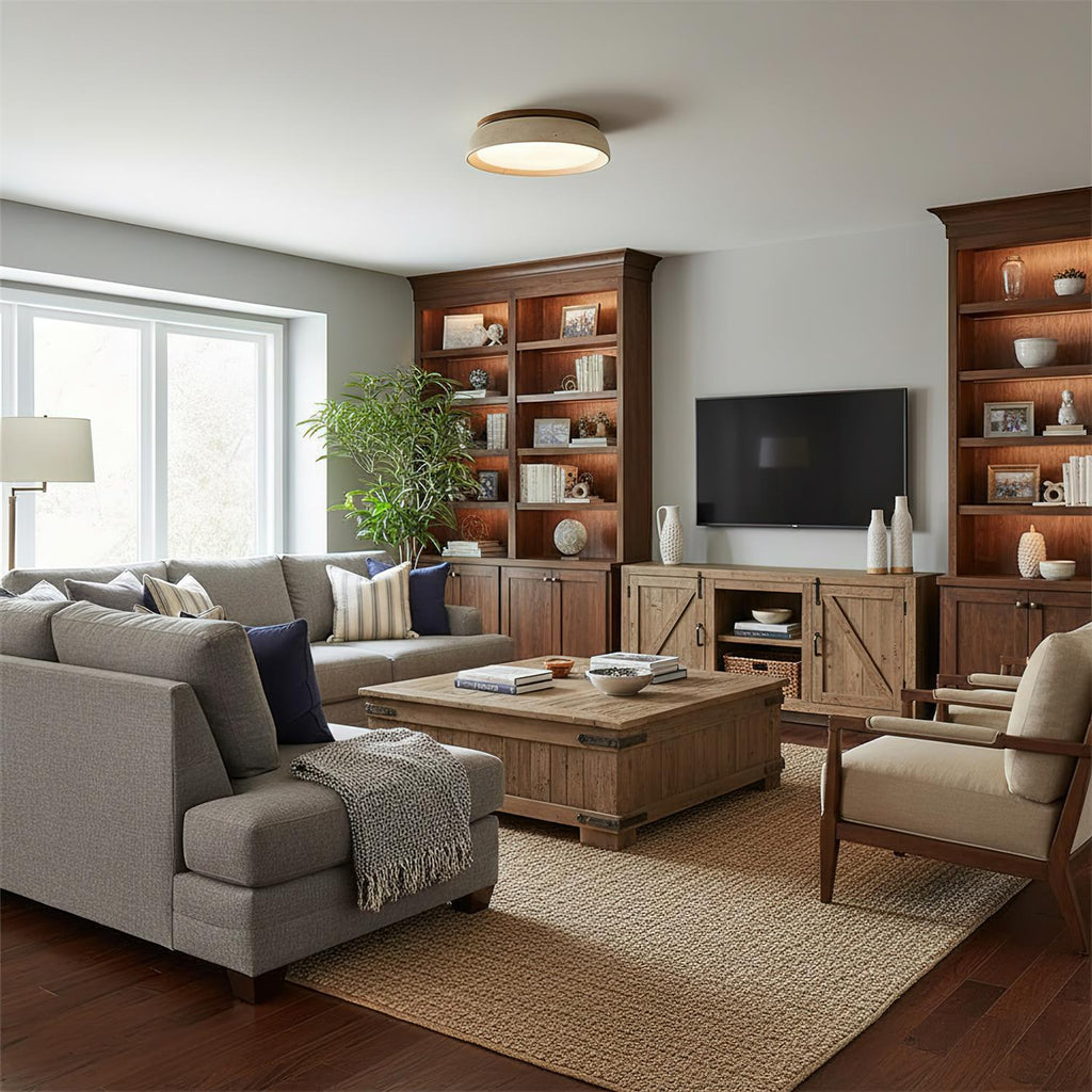 Piedra Travertine Ceiling Light - Image 3