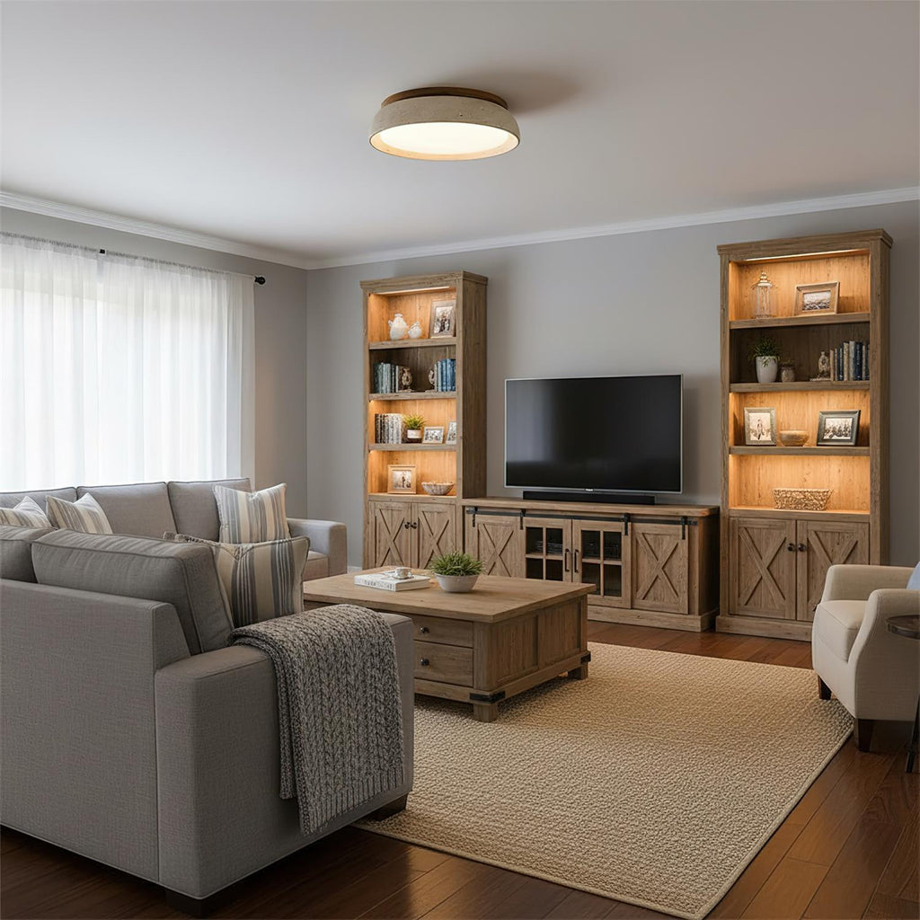 Piedra Travertine Ceiling Light - Image 2