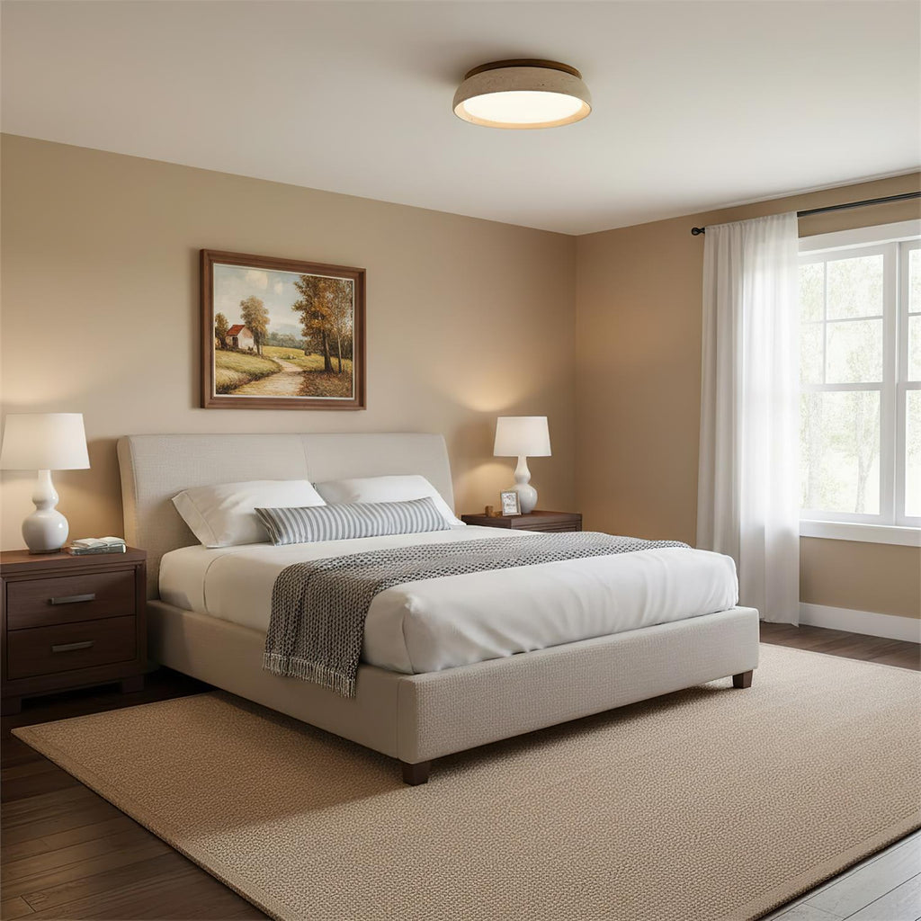 Piedra Travertine Ceiling Light - Image 4