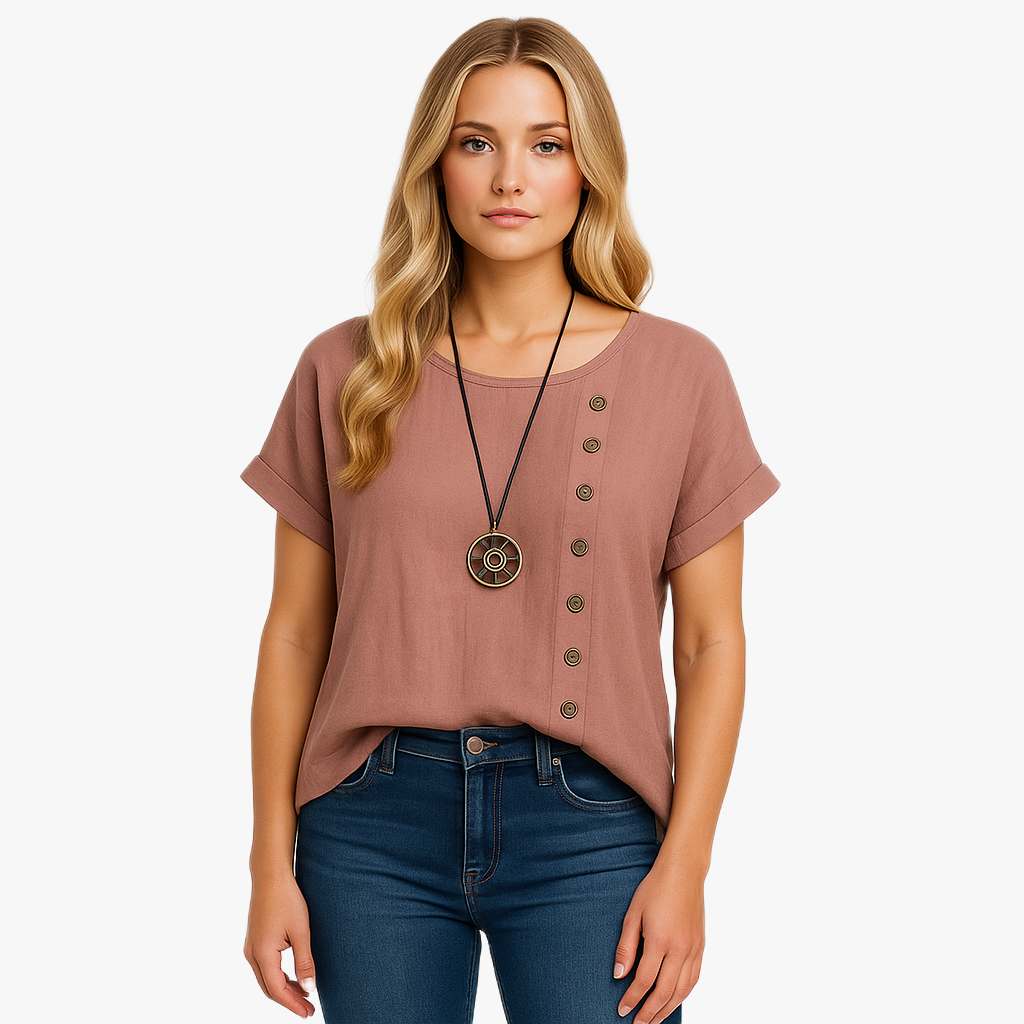 Chic Versatile Short Sleeve Shirt