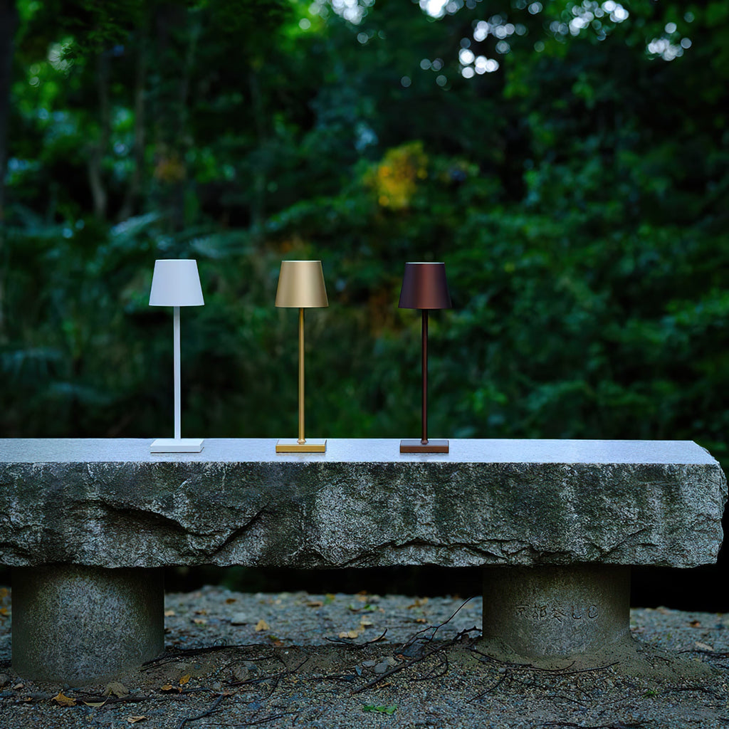 Portable LED Table Lamp Dimmable Metal Light for Indoor & Outdoor Use - Image 7