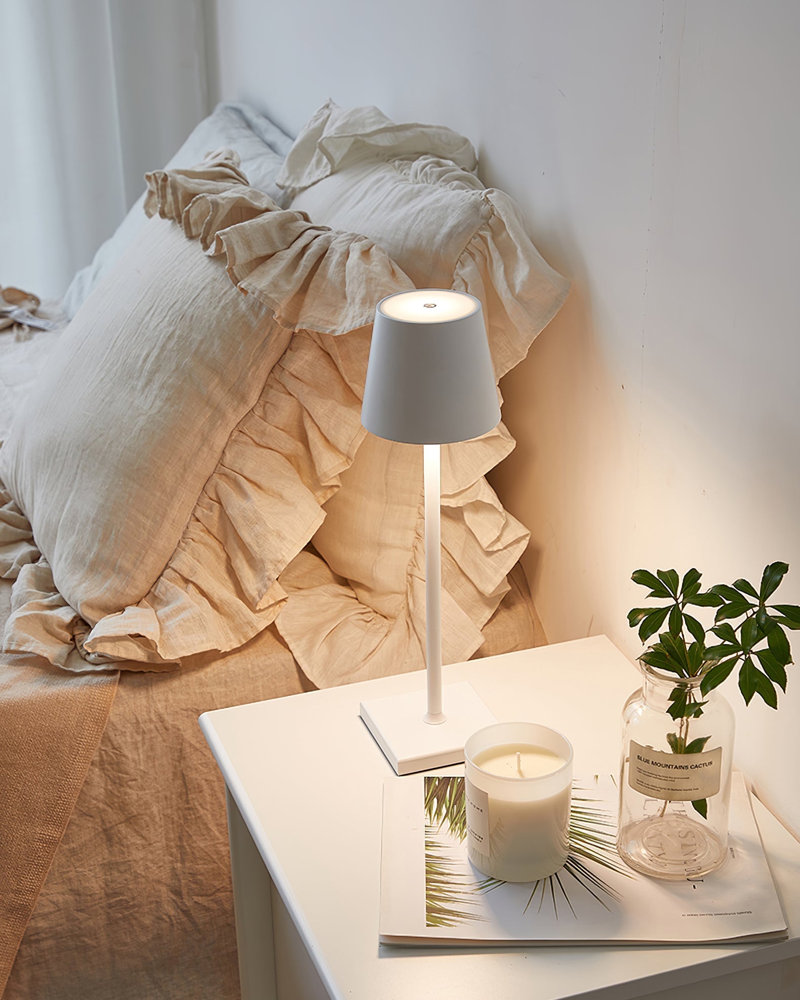 Portable LED Table Lamp Dimmable Metal Light for Indoor & Outdoor Use - Image 15